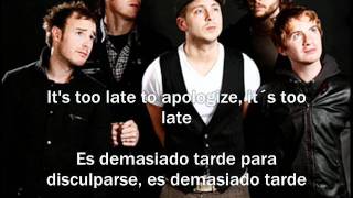 OneRepublic Apologize subtitulos español ingles [upl. by Hannasus368]