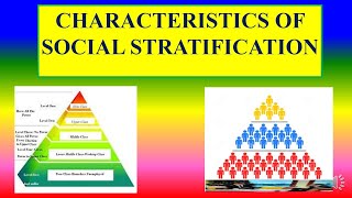 CHARACTERISTICS OF SOCIAL STRATIFICATION  Sociology [upl. by Ailak]