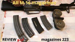 M16 magazines 223 bore rifle magazine m16 M16 magazines [upl. by Marvella]