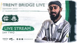 LIVE STREAM  Day 2  Nottinghamshire CCC vs Lancashire CCC [upl. by Meesaw]