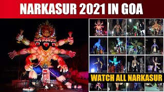 Narkasur 2021 In Goa  Watch All Narkasur in Goa Today [upl. by Batha]