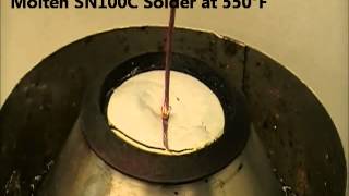 Copper Wire Tinning with Superior 30 Supersafe Flux [upl. by Winstonn]