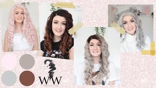 WEBSTER WIGS UNBOXING AND TRY ON HAUL Claudia Greiner [upl. by Enotna192]