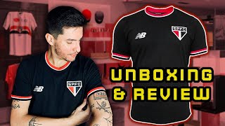 ANÁLISE CAMISA RETRÔ PRETA DO SÃO PAULO FC TEMPORADA 2024 [upl. by Eelyak]