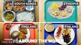 What School Lunch Looks Like Around The World  Around The World  Food Insider [upl. by Ttegirb686]