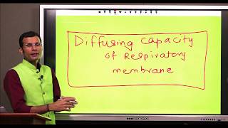 Diffusing capacity of the respiratory membrane DLco viveksirsphysiology vsp [upl. by Amadeo778]