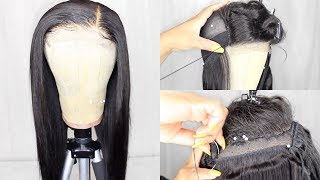 VERY DETAILED  How To Make A Lace CLOSURE Wig Tutorial  Charlion Patrice [upl. by Eus]