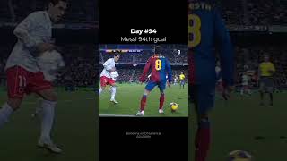 Day 94  Messi 94th goal  Barcelona vs CD Numancia 1242009 [upl. by Duky413]