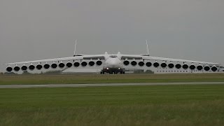 Antonov An  225  Самый большой транспортник в мире Взлет и посадка [upl. by Torbart569]