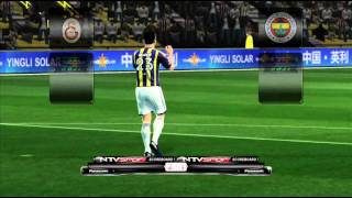 GS  FB Nefes Kesen Penaltılar Pes 2012 Türkçe Spiker Kariyer [upl. by Epifano]