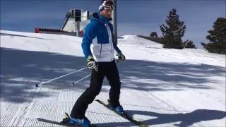 Serkan Hoca Kayak Dersi Ski Lesson 411Kar Sabanı Dönüş [upl. by Potter699]