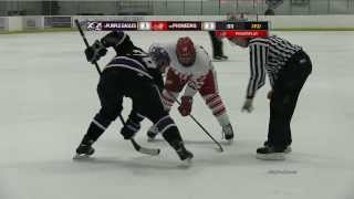 Sacred Heart Hockey Wins on Last Second Goal by Nylen [upl. by Vil]