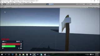 DEVUnity 3D  AI development  Locate enemy Shoot  walk randomly [upl. by Htebsle380]