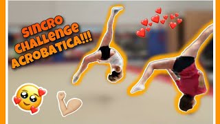 SINCRO CHALLENGE ACROBATICA ginnastica artistica CSB [upl. by Rema79]