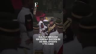 Malaysia Gets a New King Sultan Ibrahim Ascends Throne  Subscribe to Firstpost [upl. by Anhsirk]