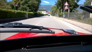 Classic Innocenti Mini Export 1001 interiors while driving [upl. by Burwell765]