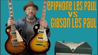 Gibson Les Paul vs Epiphone Les Paul  Is it Worth The Money [upl. by Refotsirhc]