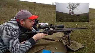 CZ527 Thumbhole 223Rem distance of 155 meters [upl. by Vaughn524]