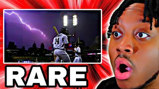 Baseball Noob Reacts to Rarest Plays in Baseball History [upl. by Kcorb]