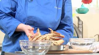 Cracking and Cleaning Dungeness Crab [upl. by Eannyl]