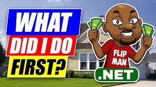 What did I do First to Start Wholesaling Houses  Real Estate Investing  FlipMannet [upl. by Danell]