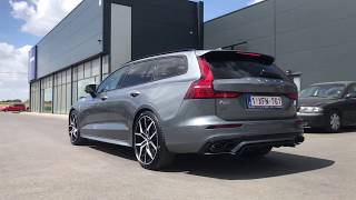 Sterckx  Desmet Polestar Engineered V60 with Heico exhaust [upl. by Morell]