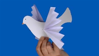 How to make a paper dove [upl. by Cis83]