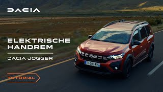 Dacia Jogger Elektrische handrem gebruiken  NL [upl. by Thurmann]