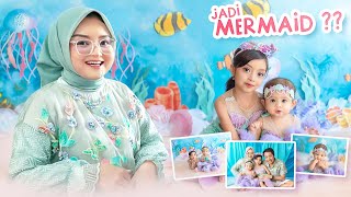 BUNDA ANTER LEIKA amp LEXIE FOTO JADI MERMAID DI SKRATA 😱 PERTAMA KALI ADIK BAYI LEXIE BISA DUDUK [upl. by Irra770]