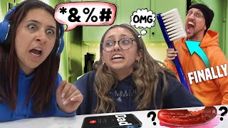 Moms Deaf Prank Call 😂 Chamoy Pickle Breath Brush Teeth FV Family Random Vlog Christmas Begin [upl. by Philbo]