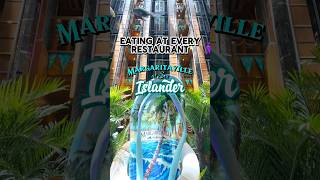 Eating at every restaurant on Margaritaville at Sea Islander  Inaugural Cruise [upl. by Vedetta711]