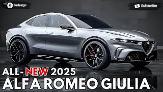 2025 Alfa Romeo Giulia Unveiled  Drive Into The Future [upl. by Nnaecarg686]