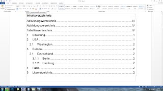 Word automatisches Inhaltsverzeichnis und Seitenzahlen erstellen  Komplettkurs Tutorial [upl. by Bertie]