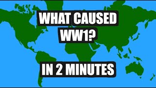 What Caused WW1  In 2 minutes [upl. by Kir]