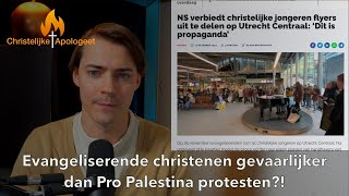 Zijn evangeliserende christenen op Utrecht CS onwenselijker dan ProPalestina protesten [upl. by Akirahc]