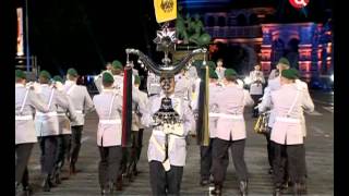 Musikkorps der Bundeswehr auf dem Roten Platz in Moskau 2012 [upl. by Ciccia]