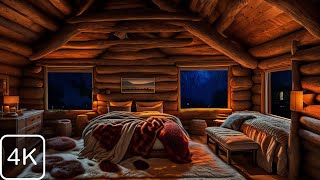 Winter Wonderland Cozy Room with Gentle rainstorms [upl. by Powel]