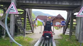 Toboggan Run Germany  Rodelbahn Gutach Schwarzwald  Mountain coaster Black Forest [upl. by Colwell]