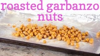 Roasted Garbanzo Beans Sweet amp Spicy Recipe Gluten Free Snacks [upl. by Digdirb]