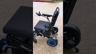 Sunrise medical Quickie Q50R FOLDING POWERCHAIR  PLATINUM MOBILITY [upl. by Eeryk]