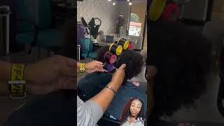 Hairstylist Reacts To Roller Set On Natural Hair haircare naturalhair reaction hairstyles [upl. by Winnie344]