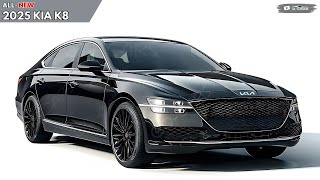 2025 KIA K8 Unveiled  The Most Luxurious Premium Midsize Sedan [upl. by Edgardo]