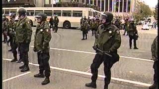 Four Days in Seattle The 1999 WTO Riots plus news stories one week later [upl. by Cini468]