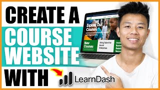 How To Create a Course Website on WordPress Using LearnDash Step By Step Tutorial [upl. by Nanyt]