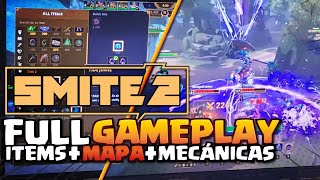 REACCION y ANALISIS FULL GAMEPLAY OFICIAL SMITE 2 ALPHA [upl. by Netram]