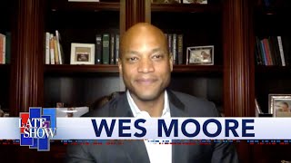 Wes Moore People Dont Relax When The Military Is Deployed In Their Communities EXTENDED INTERVI… [upl. by Ebag936]