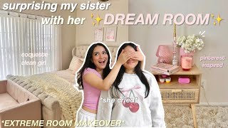 ULTIMATE room makeover 🫧🩰aesthetic pinterest ROOM TOUR [upl. by Nylad]