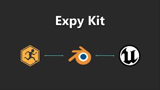 Expy Kit Blender  Unreal  Mixamo without retargeting [upl. by Amekahs]