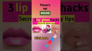 lip gloss hacksLip gloss making at homehow to make lip balm with beetrootrose petalsvaseline [upl. by Nnovahs]