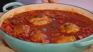 Jimmy Garcias Chicken And Chorizo Stew  This Morning [upl. by Bernadine]